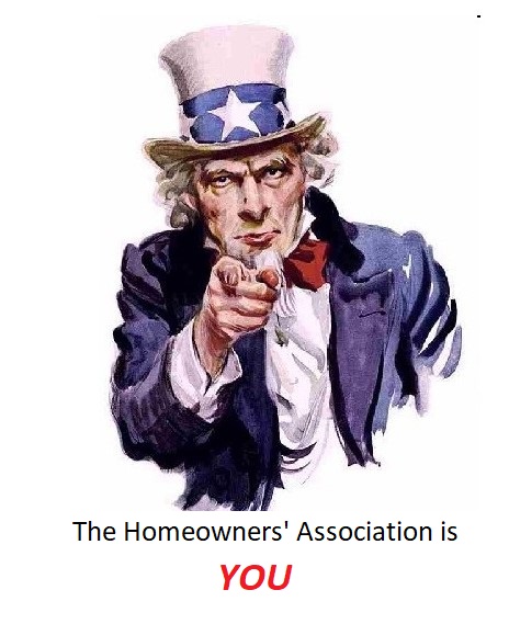 The HOA is YOU!